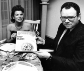 Ine Droogh-Goossens en Johann Willsberger in eerste Nederlandse Editie Gourmet in 1984