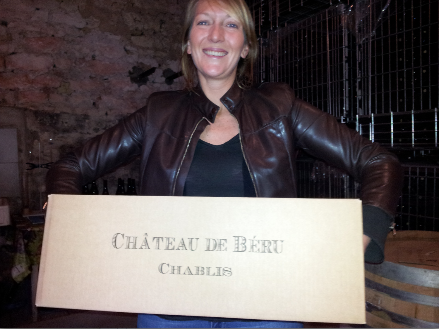 Athénaïs de Béru met Chablis Château de Béru 2010